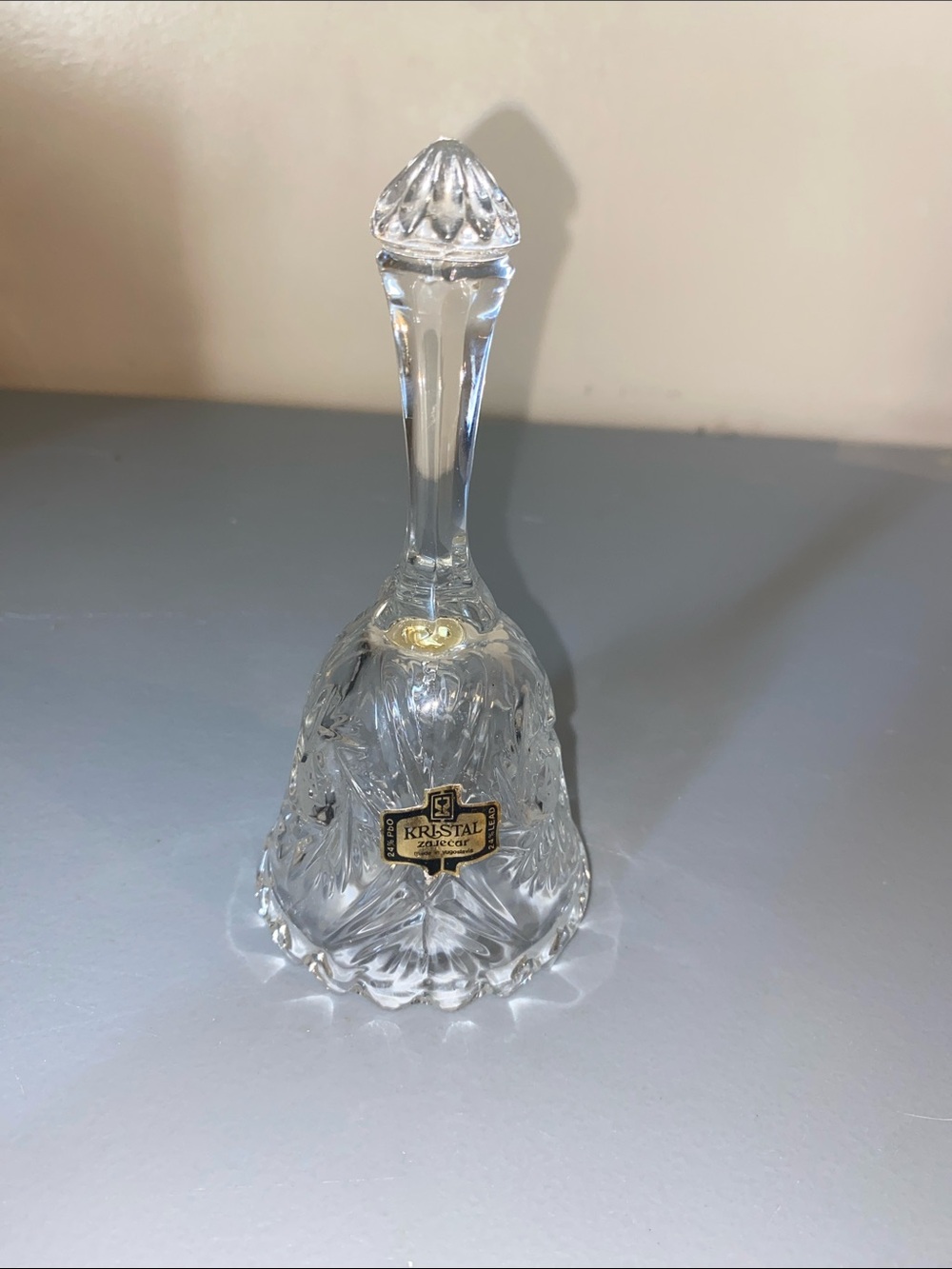 Zajecar Kristal 24 percent lead - Decorative Crystal Bell